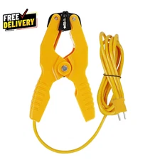 Temperature Clamp HVAC K-Type Thermocouple Thermometer Lead Probe Pipe Clamp M..