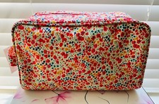 Liberty Wash Bag, Makeup Bag, Medium Size, Liberty Print - Phoebe. New