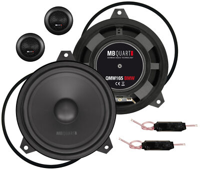 MB QUART QM-165 E46 BMW 6.5'' 2-Way Component Speakers BMW E46
