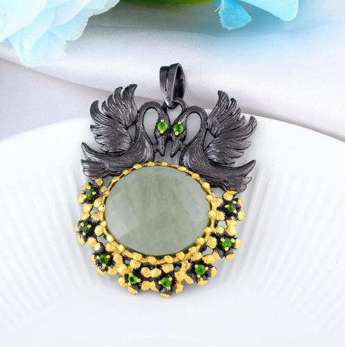Pendentif Vintage Plaqué Or – Style Ancien, Bijou Homme Ou Femme