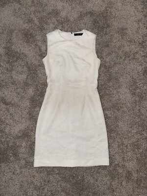 INCITY White Dress MIDI Womens Size 2 (copy of JUDITH & CHARLES)
