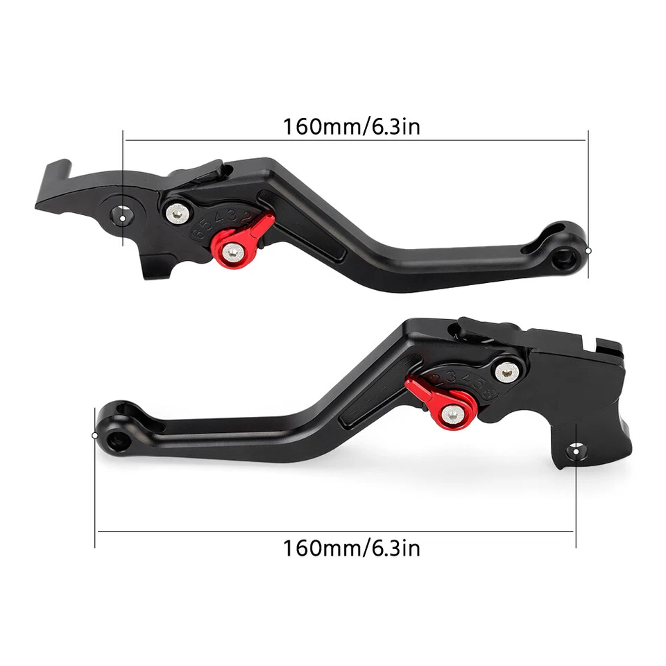 For HUSQVARNA 701 Supermoto/Enduro/Svartpilen CNC Short Brake Clutch Levers  - Image 3 of 4