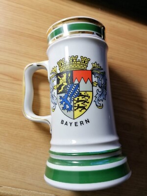 Bierkrug Bayern G. d. P. Polizeigewerkschaft