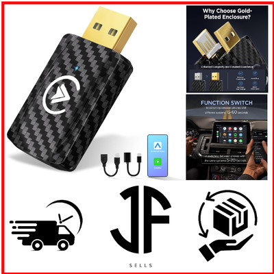MSXTTLY Wireless Android Auto und Carplay Adapter