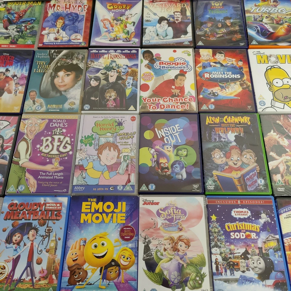 20x Children's DVD Bundle. Family, Kids, Job Lot. Disney, DreamWorks, BBC etc... - Image 2 of 4
