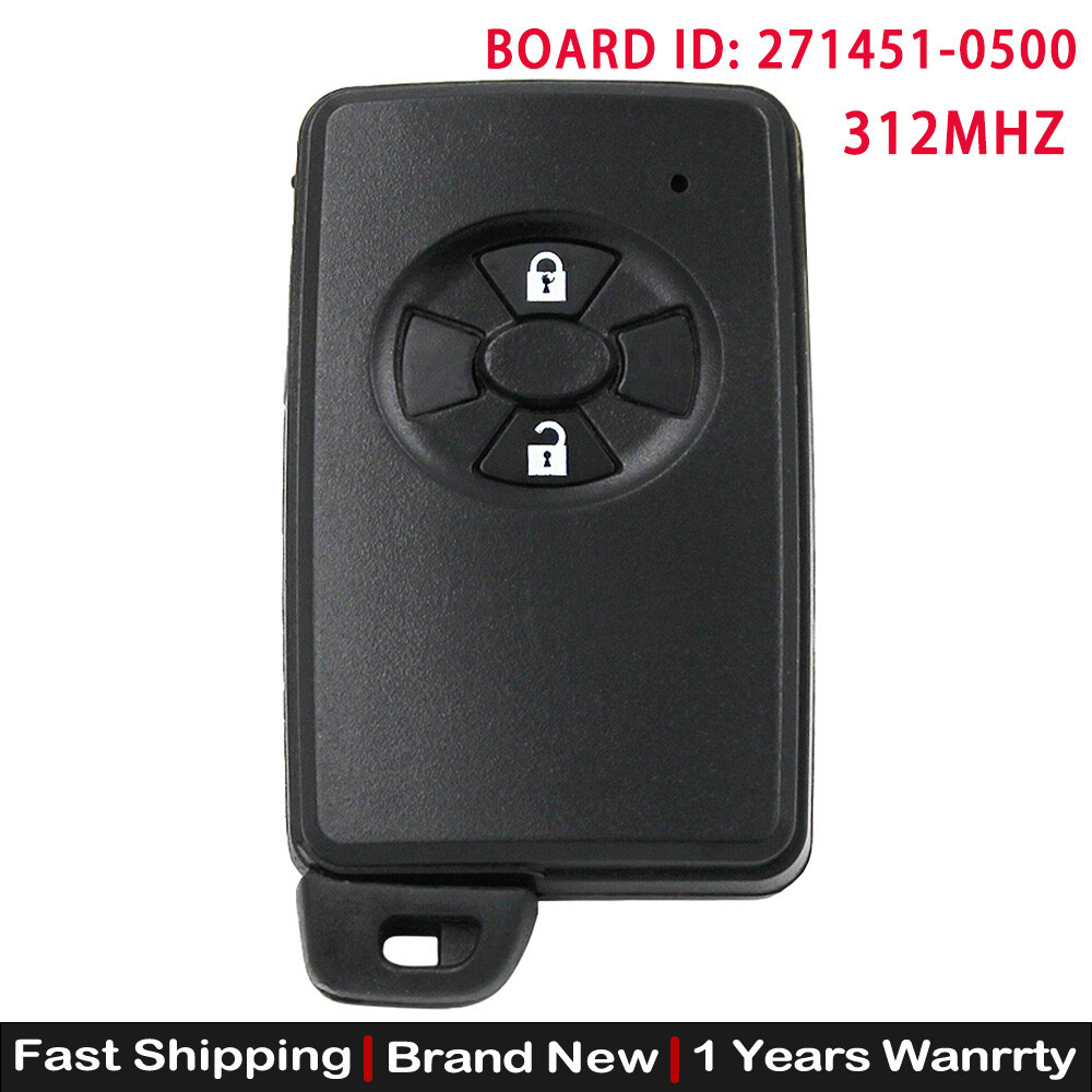 Ontto Custodia Chiave Per Toyota Auris, Camry, RAV4, Yaris - 2 Tasti