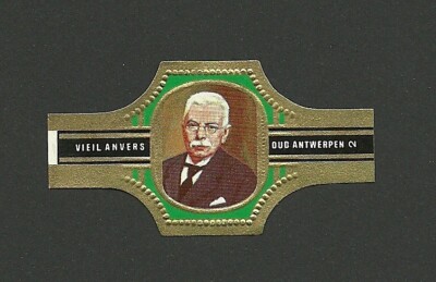 Pieter Zeeman Netherlands Vintage Cigar Band