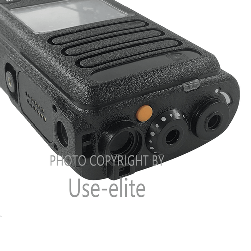 Housse de boîtier de réparation de remplacement avec haut-parleur pour radio portable XPR7550 - Photo 3/5