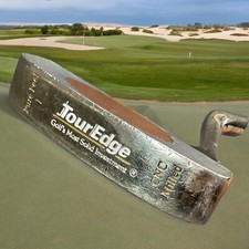Tour Edge Pure Feel I Putter Golf Club CNC Milled Copper Oval Steel Shaft 34.5"