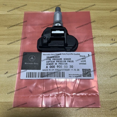 TPMS 4PCS A0009050030 OEM ORIGINAL MERCEDES TIRE PRESSURE MONITORING SENSORS - Picture 7 of 8