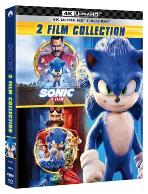 SONIC - 2 FILM COLLECTION 2 BLU-RAY ULTRA HD 4K+2 BLU-