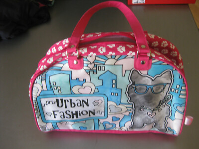BAG handbag shopper pink dog urban fashion color me mine Simba 