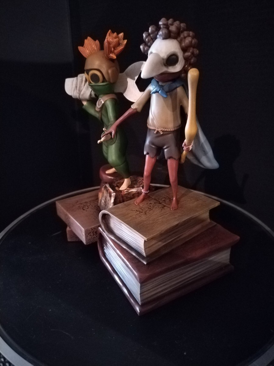 Little Nightmares 3 Low & Alone Resin Statue Figure Game