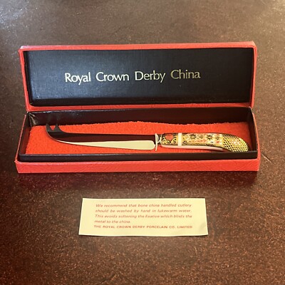 Royal Crown Derby Fine Bone China Knife Imari