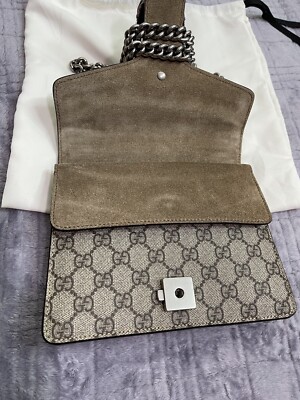 Gucci Dionysus GG Supreme Mini Bag Beige Chain Bag Style Gucci Dionysus GG Supreme Mini Bag Beige Chain Bag Style