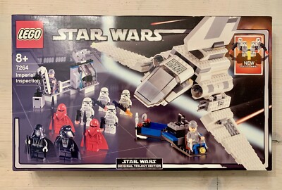 LEGO 7264 IMPERIAL INSPECTION SHUTTLE EMPEROR NEW SEALED BAGS 2005