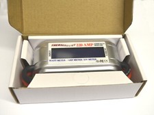 220 AMP POWER ANYLIZER W/High power Watt Hour Meter WITH HEAVY- #8 AWG WIRE!