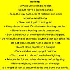 Pillar Candles, Pack of 8, Unscented, Long Burning Time, 10 x 5 cm / 4 x 2 in