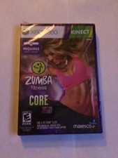 Zumba Fitness Core (Xbox 360, 2010) New Factory Sealed