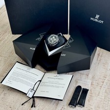 Hublot Big Bang Unico Sang Bleu II Black Magic - Full Set - Warranty till 2026 2