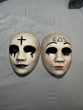 The Purge Couple Halloween Mask Costume Adult Size