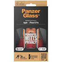 Panzerglass Privacy Displayschutz Ultra-Wide Fit, Schutzfolie, Transparent