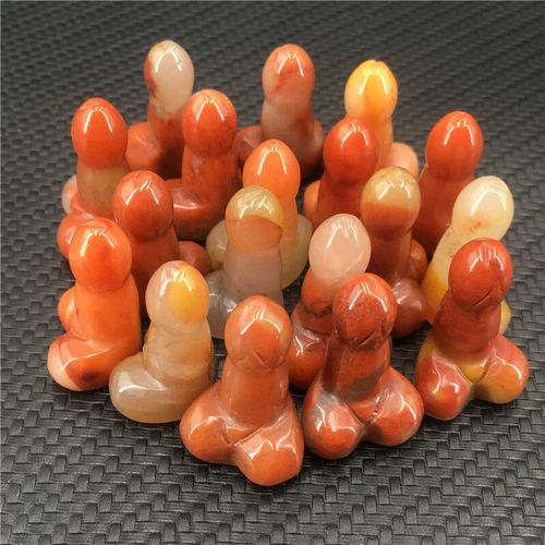 Wholesale Natural mix mini Penis Carved quartz Crystal Massager Wand Healing - Picture 294 of 296