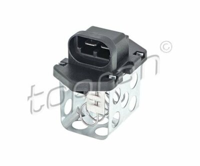 TOPRAN Pre-resistor, electro motor radiator fan 701 415
