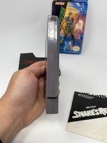 Snake's Revenge (Nintendo, NES, 1990) W/ Box + Manual Authentic Tested Working
