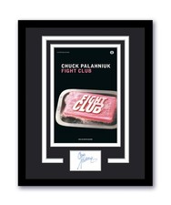 Fight Club Chuck Palahniuk Autographed Signed 11x14 Framed Photo ACOA