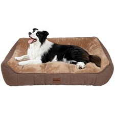 ZAKAPAWS Orthopedic Dog Bed for Large Dogs Extra Thick Supportive Dog Couch Bed
