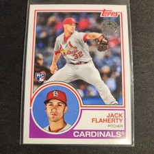 2018 Topps Update Jack Flaherty 1983 Topps #83-37 St. Louis Cardinals