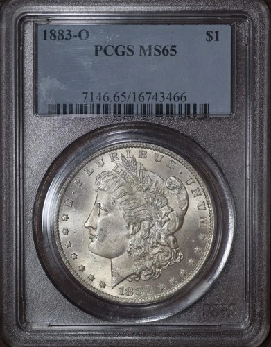 1883 O Morgan Silver Dollar $1 - PCGS MS65 - Very Nice Original Coin SKU#586