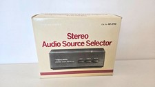 Realistic Stereo Audio Source Selector Radio Shack No. 42-2110 - New Open Box 
