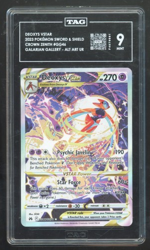 Deoxys VSTAR graded TAG 9 for sale on eBay