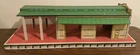 Marx Freight Station Trucking Terminal Play Set Tin Litho Building Train