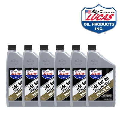 LUCAS 5W30 HUILE MOTEUR SYNTHÉTIQUE POUR JEEP CHRYSLER 3.0 CRD 6L MERCEDES OM642 - Photo 1/4