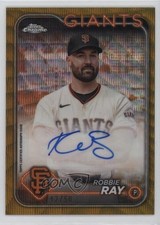 2024 Topps Chrome Update Gold Wave Refractor 42/50 Robbie Ray #AC-RRA Auto 0rd2