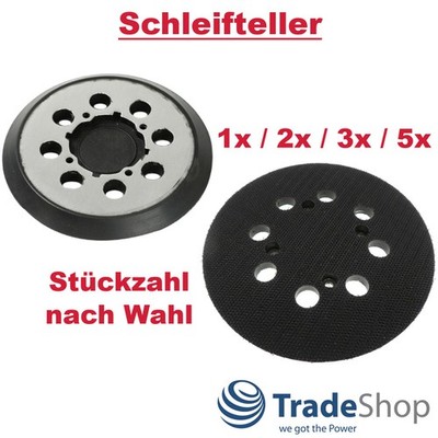 Schleifteller 125mm für Craftsman CMEW231, Dewalt DWE6420 - Anzahl nach Wahl