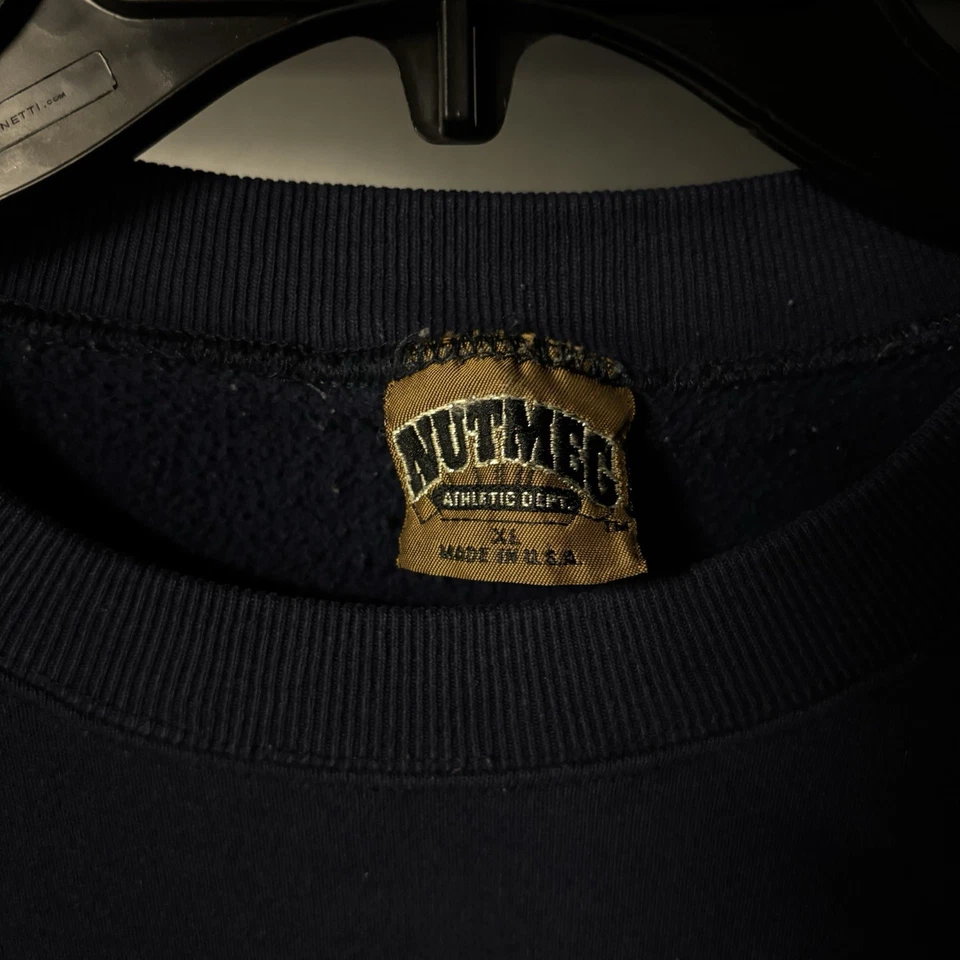 Vintage 90s Nutmeg Mills Chicago Bears NFL Football League Sweatshirt Size XL - Image 2 of 4