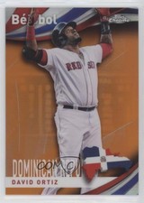 2021 Topps Chrome Beisbol Orange Refractor 19/25 David Ortiz #B-2 HOF 6fs