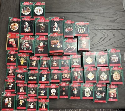 Vintage Hallmark Ornaments Keepsake Ornaments 1990 s 50 Ornaments