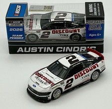 2026 1/64 2 Austin Cindric  Discount Tire  Mustang Ltd. Edition SD Shipping