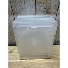 LOT OF 5 PlayStation 3 PS3 Clear Replacement Game Cases NEW 3rd Party