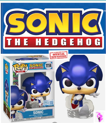 SONIC THE HEDGEHOG - SONIC #1114 FUNKO POP PLUS SPIELE - BRANDNEU