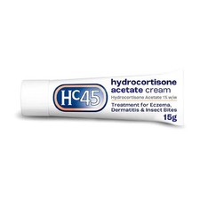 Image of HC45 Hydrocortisone Acetate Cream 15g – Itch, Rash & Irritation Relief 0.5%
