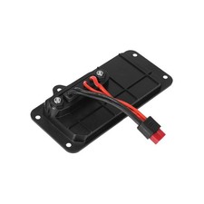 48V Lithium kompatible Ladeschnittstelle mit schwarzem ABS-Geh&auml;use und Kabel