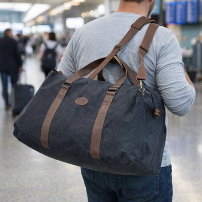 BELLA RUSSO Large Carry-On Travel Luggage Bag   30'' Spacious & Durable