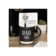 Dad Fuel Mug Coffee Scoop Clip Gift Set Father's Day Birthday Gift For Dad
