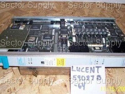 59087B-64 ALCATEL LUCENT CASCADE E1 PORT ATM PROCESSOR CARD 710-00096-20